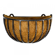 Load image into Gallery viewer, Flower Baskets - ALL OPTIONS  - Classic, Saxon &amp; Forge Metal Flower Baskets Forge, Hanging, freestanding or  Wall Mounted
