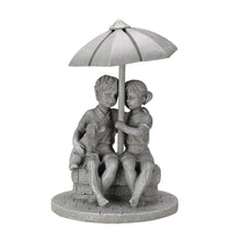 Load image into Gallery viewer, Children Statue with Umbrella - Replacement, modify or make your own water feature
