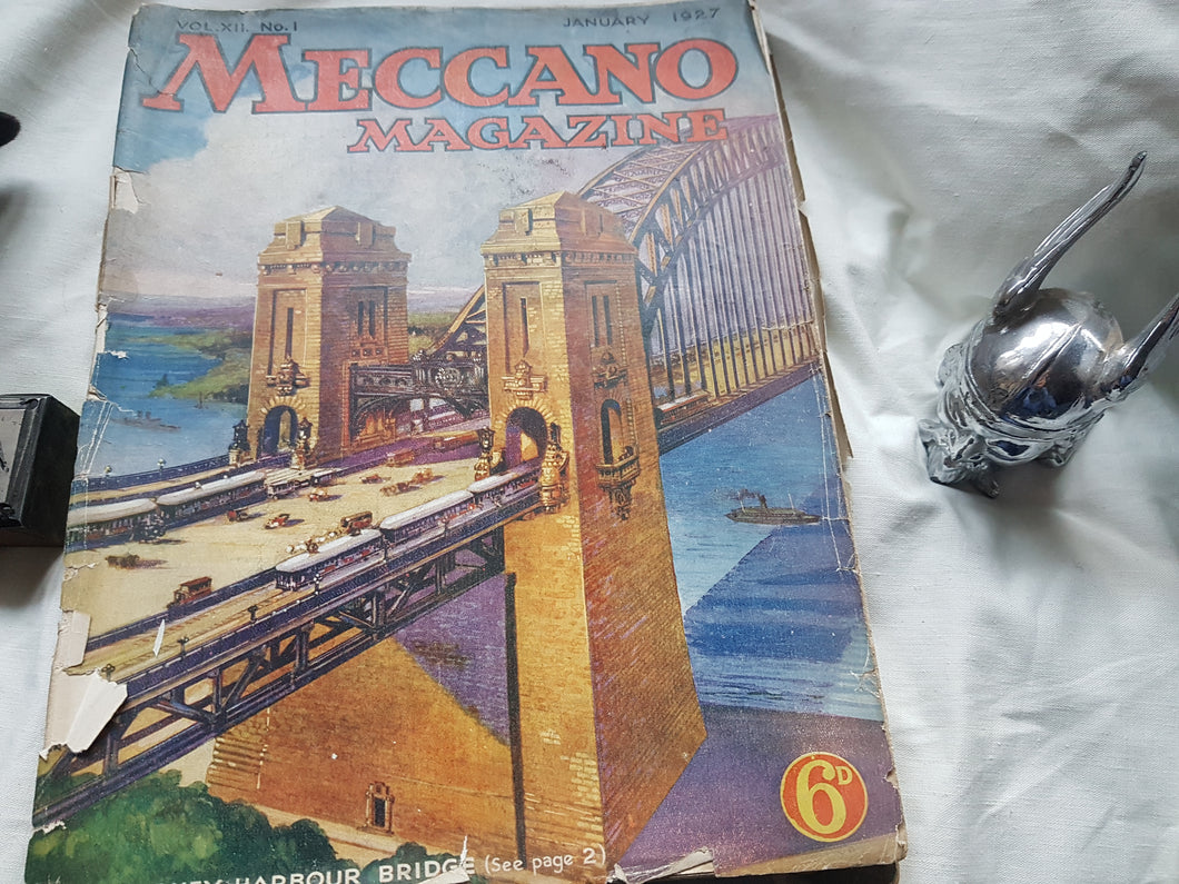 Meccano magazine January 1927 vol x ii number one