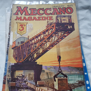 Meccano magazine January 1925 vol x number one