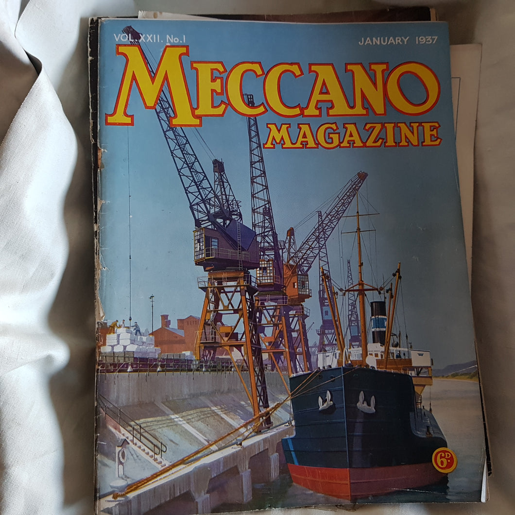 Meccano magazine January 1937 vol xxii number one