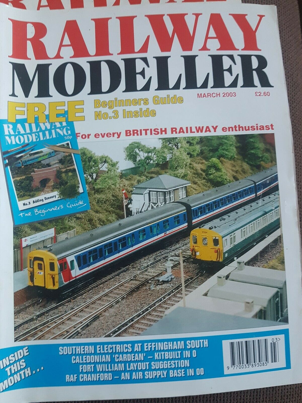 Railway modeller magazine March 2003