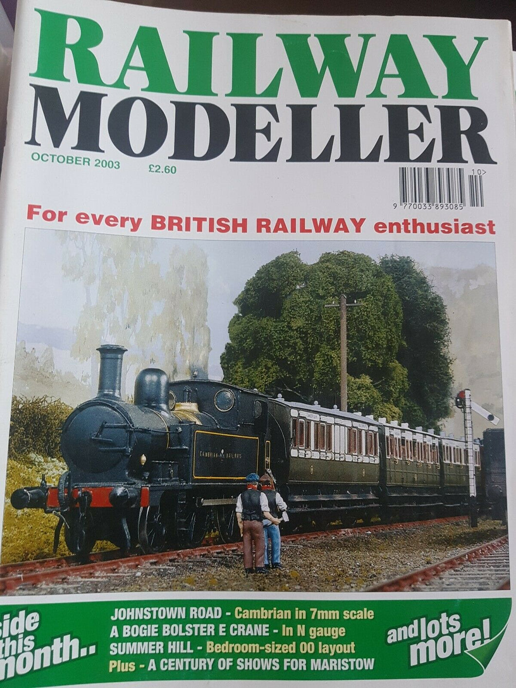 Railway modeller magazine October 2003