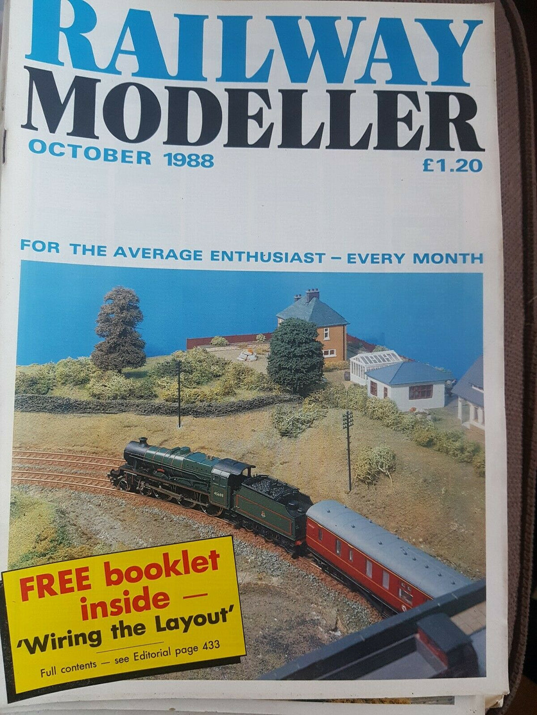 Railway modeller magazine October 1988