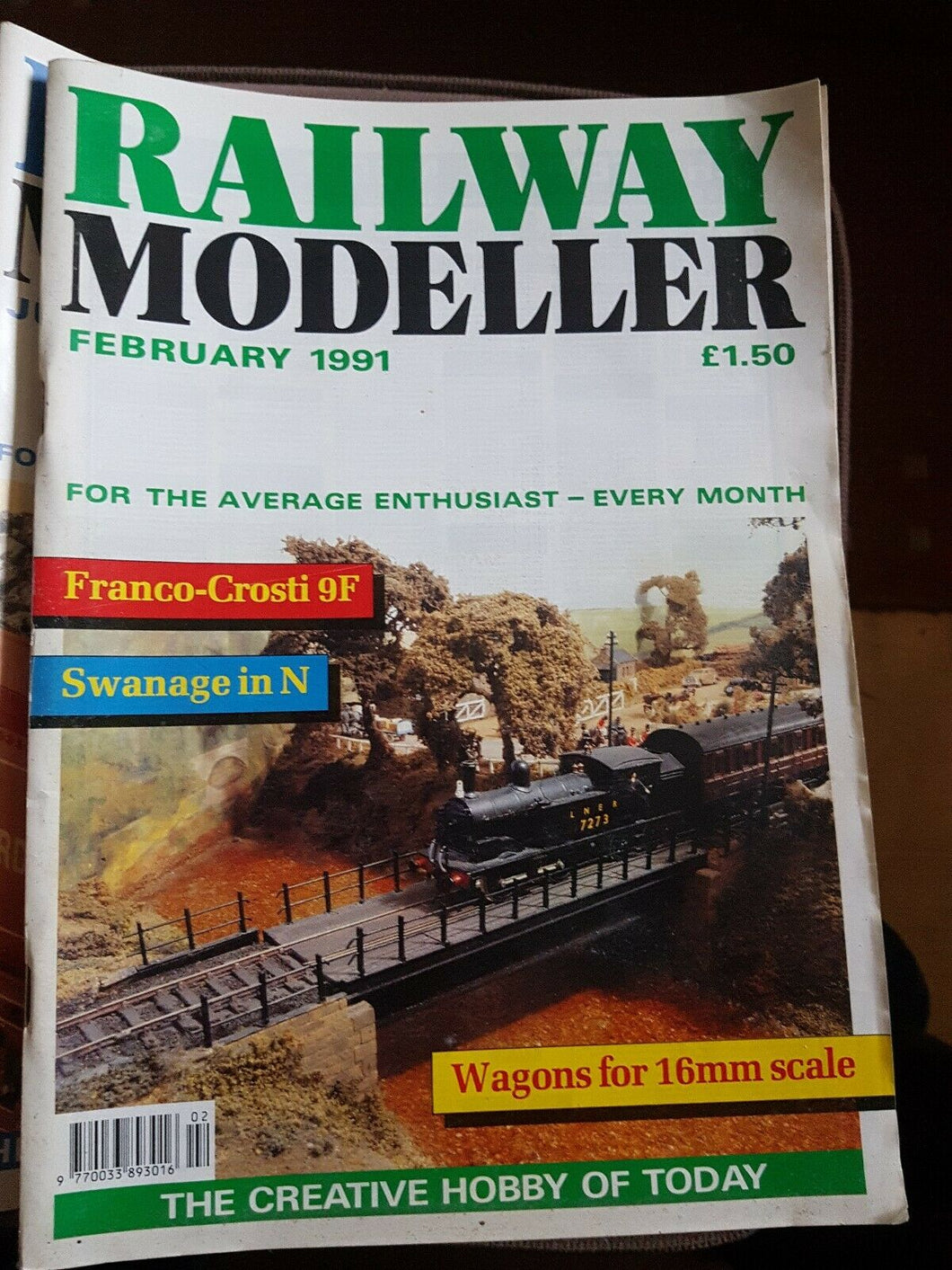 Railway modeller magazine February 1991