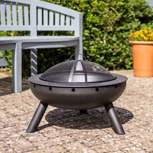 Load image into Gallery viewer, Diego Firepit - Outdoor heating - outdoor wood fire bowl - Havana -  Smart Garden - H29cm x W54cm x D54cm - Log wood burner
