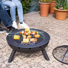 Load image into Gallery viewer, Diego Firepit - Outdoor heating - outdoor wood fire bowl - Havana -  Smart Garden - H29cm x W54cm x D54cm - Log wood burner
